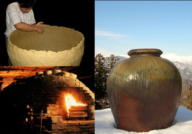 古陶への挑戦「穴窯の炎の再現」